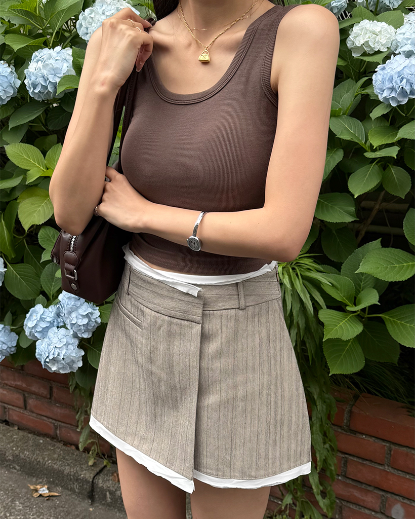 ベーシックキャップ付きノースリーブ