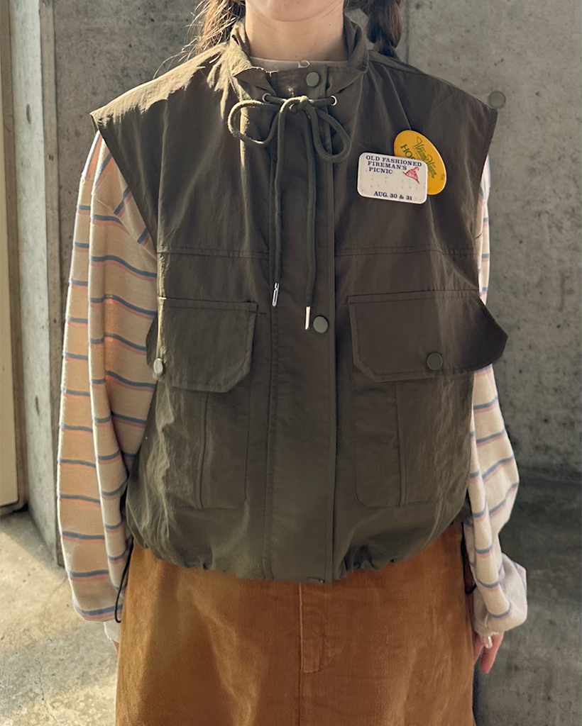 アウトポケットカーゴベスト