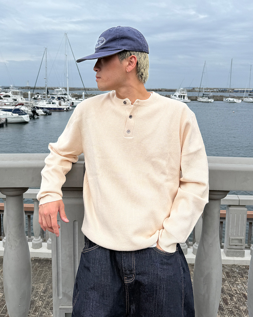 ヘンリーネックニット | ファッション通販サイト NUGU