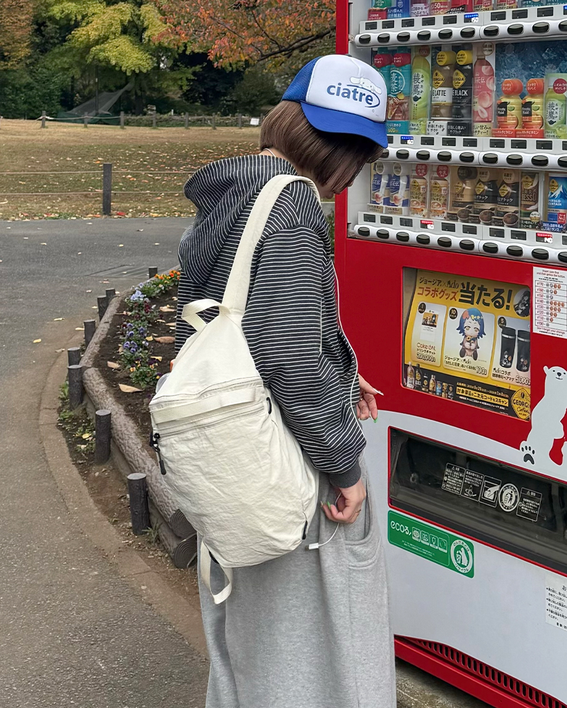 ナイロンポケットバックパック