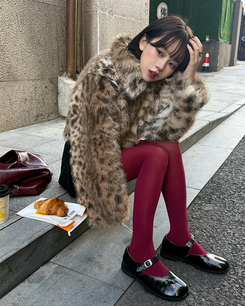 [BEST 50]レオパード フェイクファージャケット