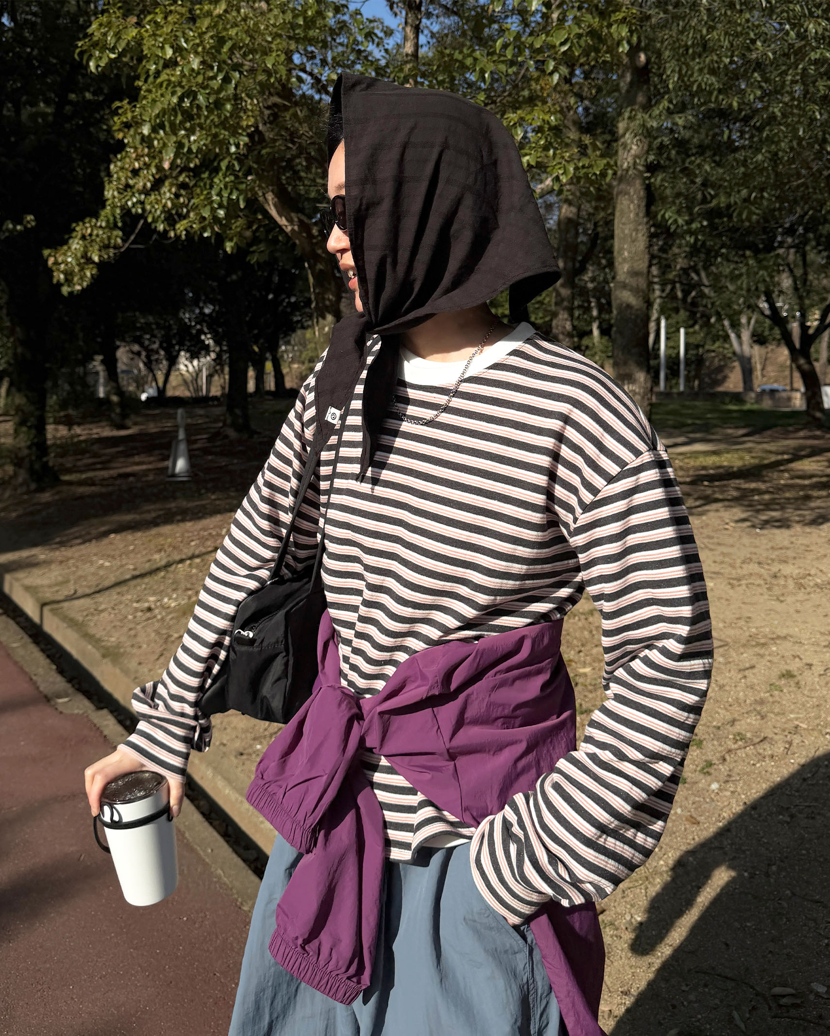 スプリングボーダーTシャツ