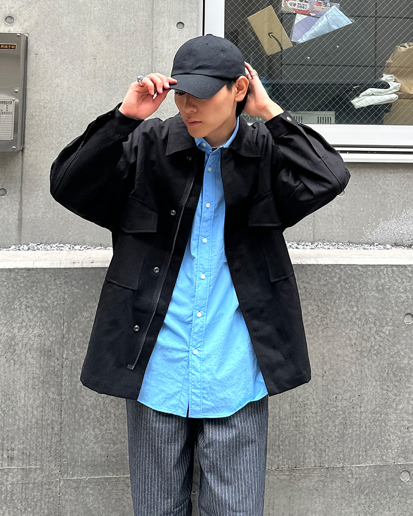 フラップポケットオーバーフィットジャケット | ファッション通販