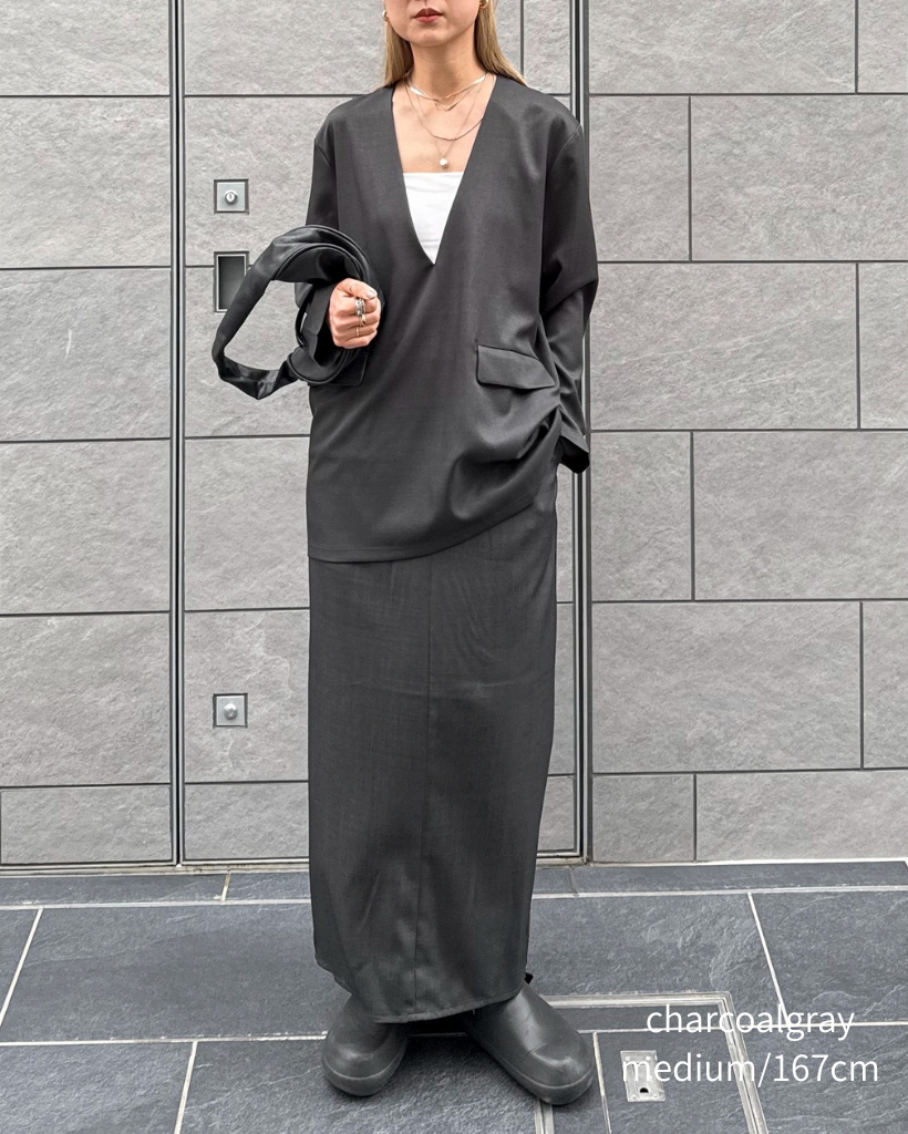 セットアップ可】スラックスナロースカート | ファッション通販サイト NUGU セットアップ可】スラックスナロースカート | ファッション通販サイト NUGU