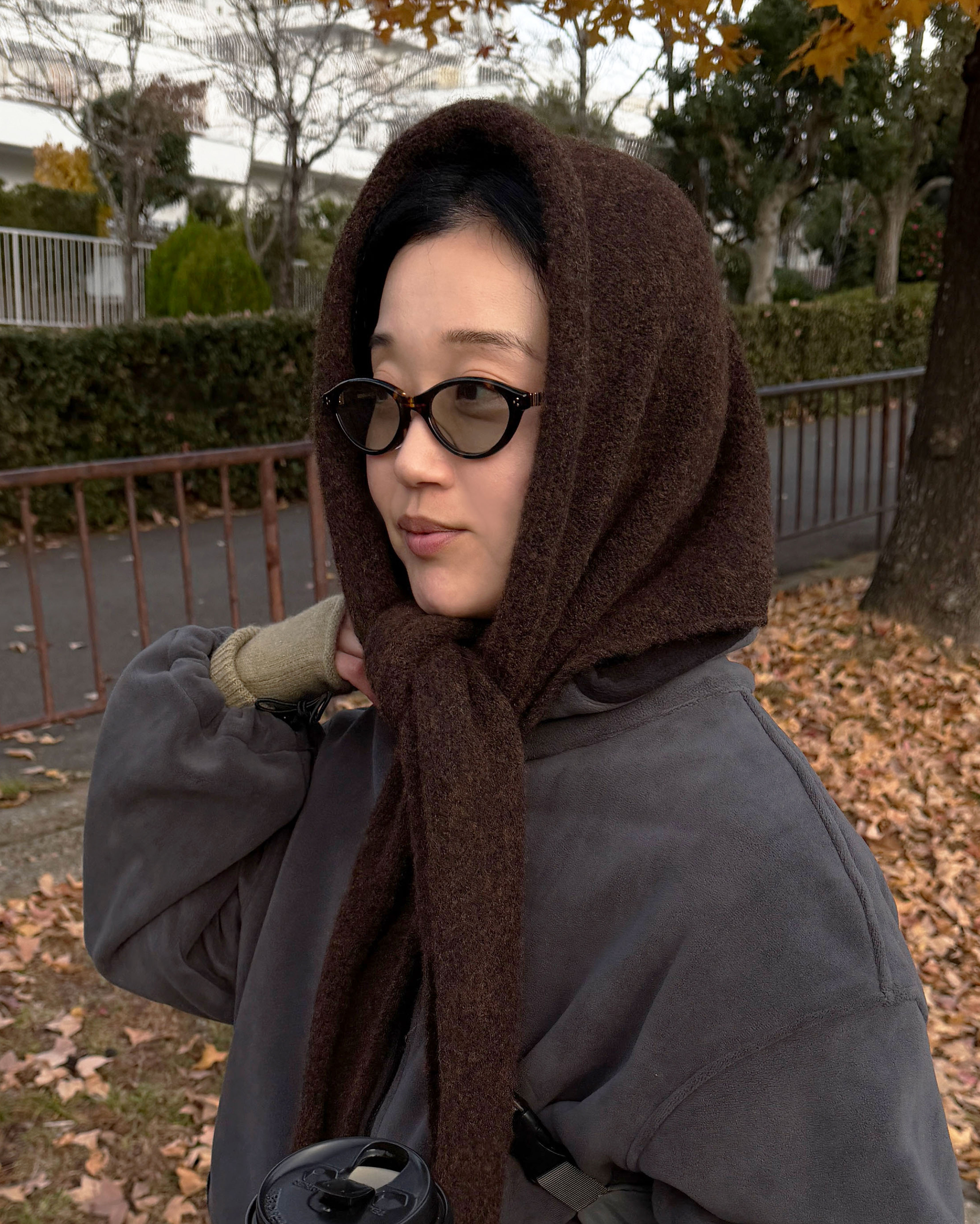 ソフトショールマフラー