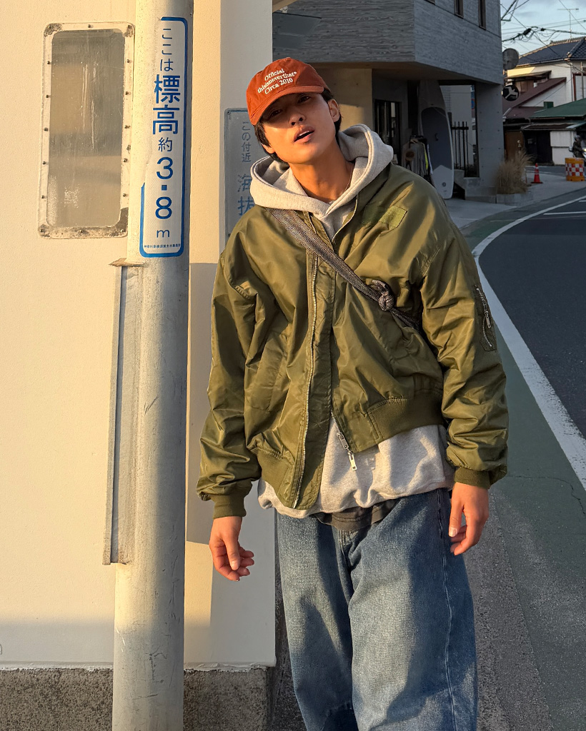 2WAY フライトジャケット