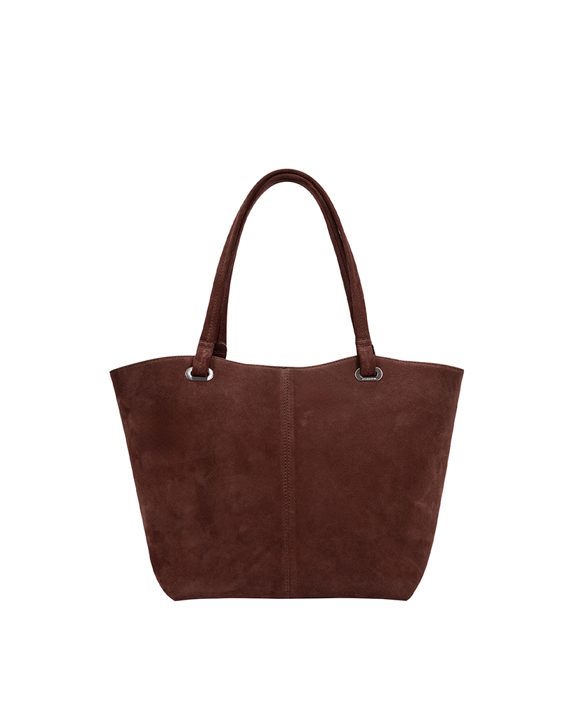 Haleu Shopper Bag Suede brown