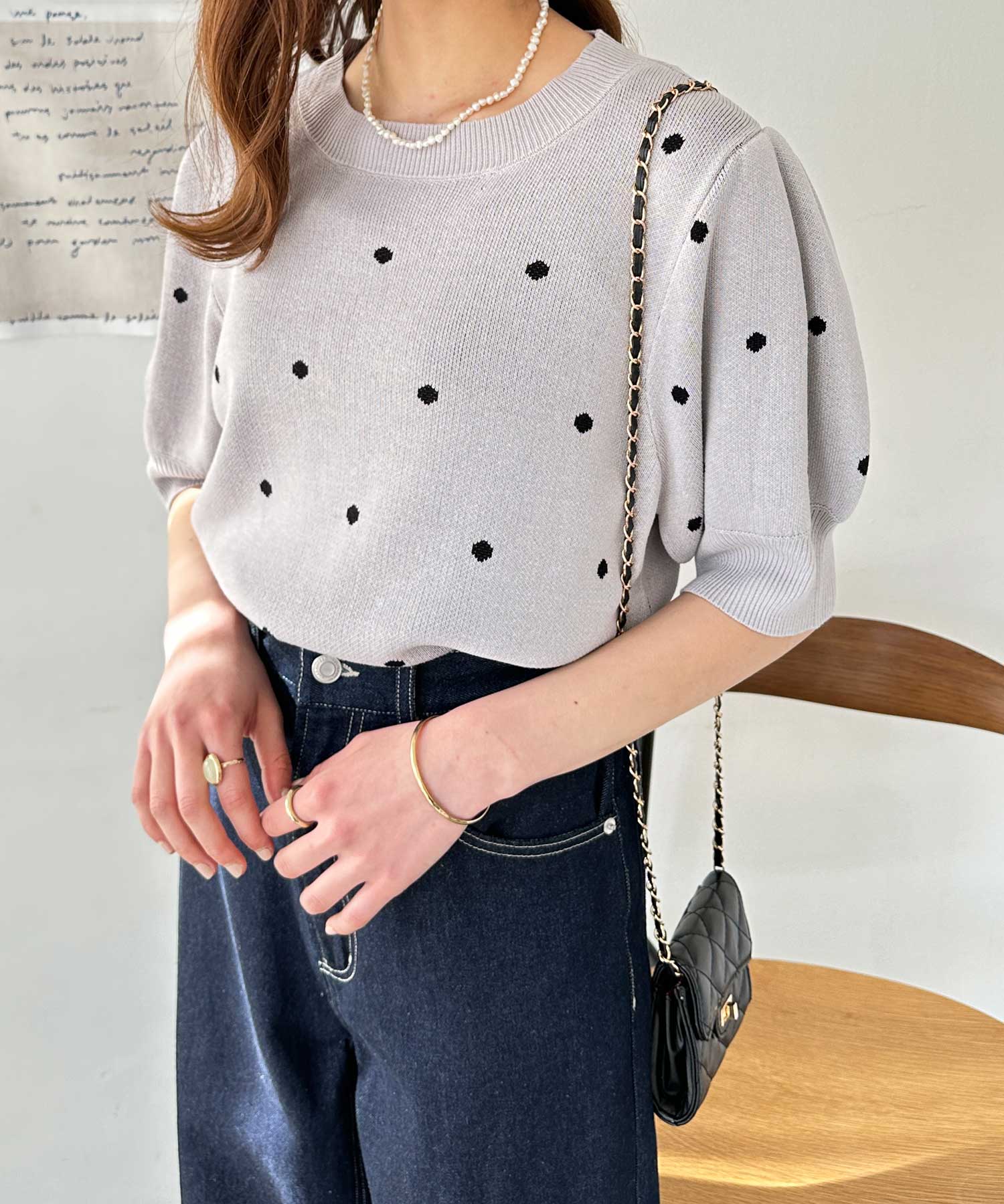たぬちゃんさま専用⭐️plage トップス ドット半袖Tシャツ | ファッション通販サイト NUGU