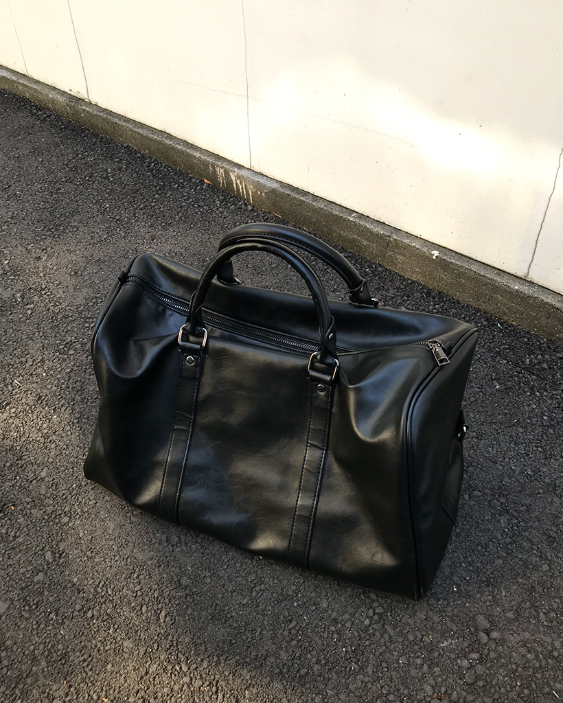 レザー ボストンバッグ