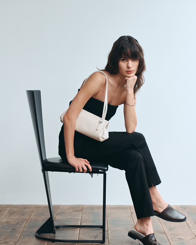 Melt Shoulder Bag Cream