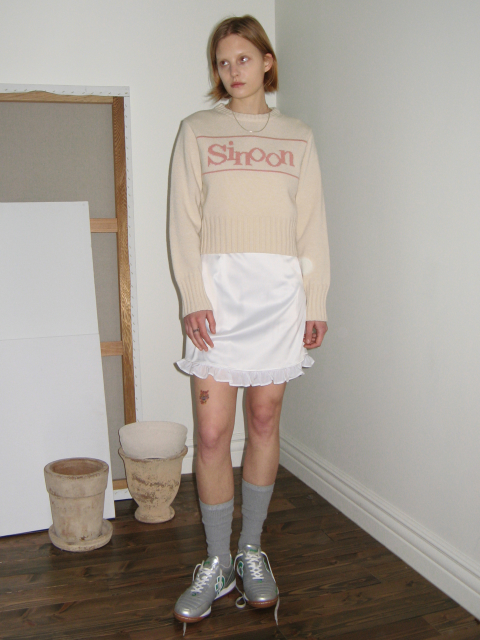 Sinoon Pullover Knit (Ivory)