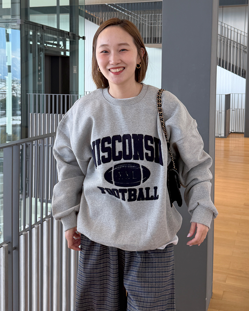 ブークレロゴスウェット