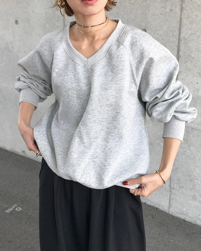 ワンポイントロゴスウェット