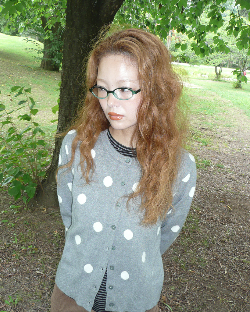 カラーオーバルグラス