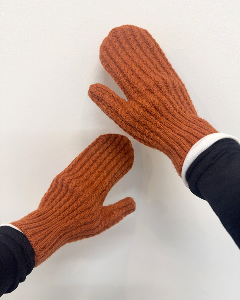 カラフルニット手袋