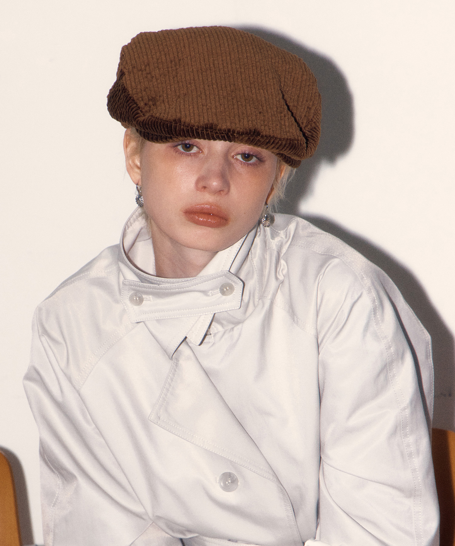 DRIVE HUNTING / WAVE CORD / BR(コーﾃﾞュロイ ハンチンｸﾞ帽