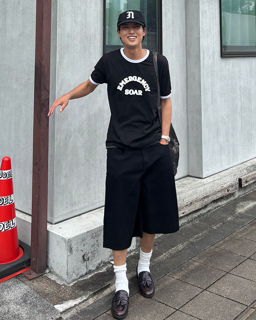 はゆね ユニセックス)コットンバミューダパンツ | ファッション通販
