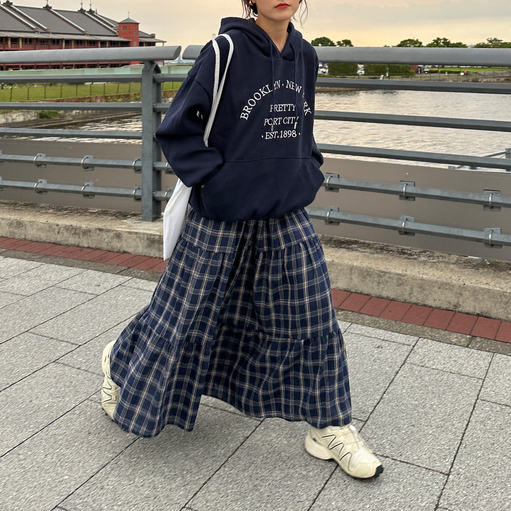 monoha ロングスカート フリルロングスカート | ファッション通販サイト NUGU