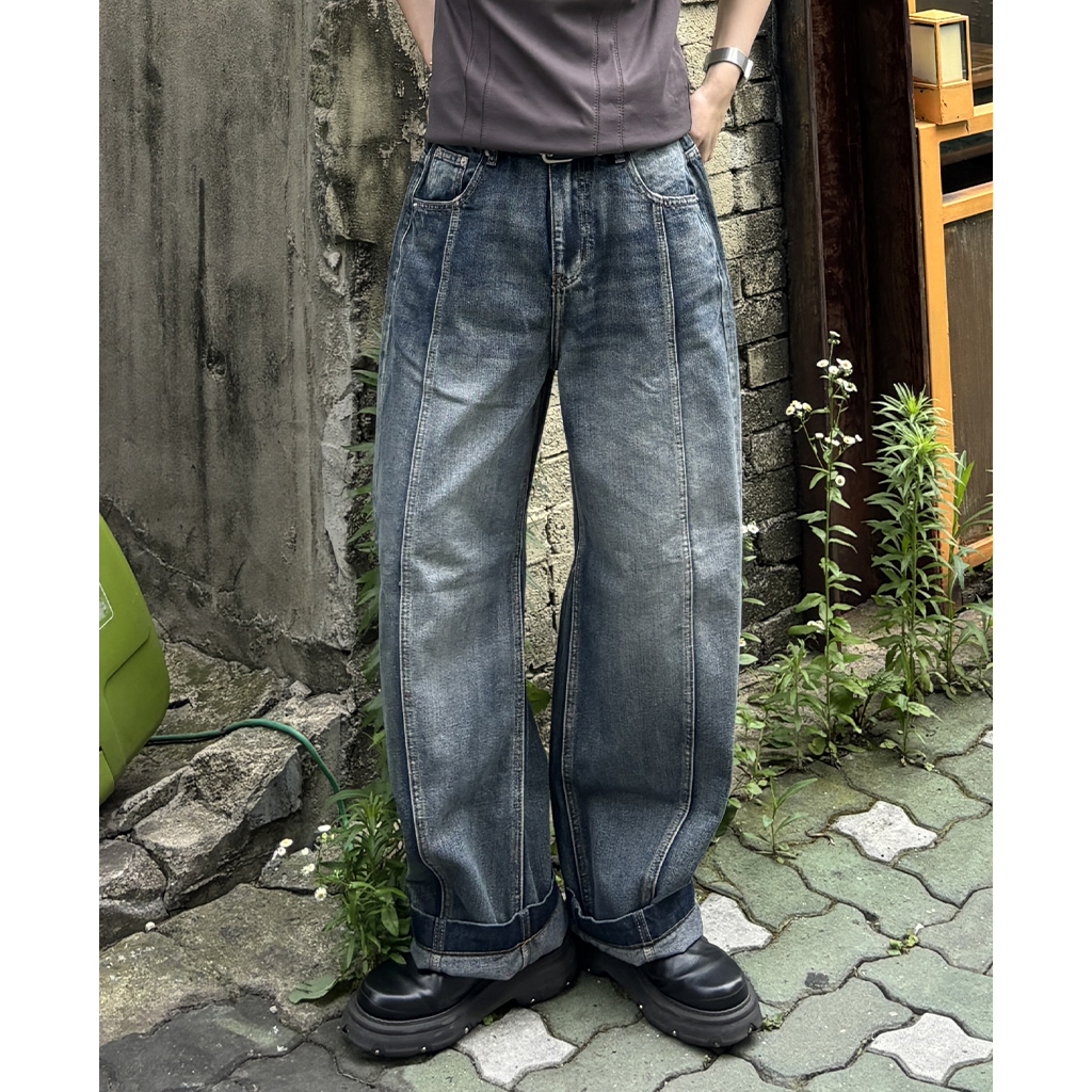パンツ GIUNON straight denim pants mystic NUGU nikisix straight fit denim pants | ファッション通販サイト NUGU