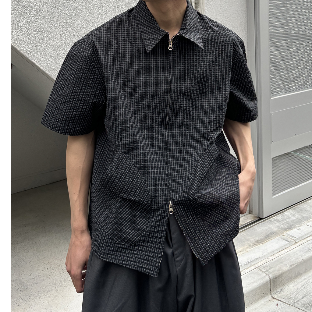 ブークレーカラーショートスリーブシャツ | ファッション通販サイト NUGU