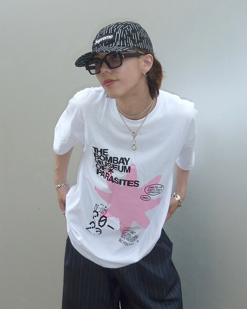 ミュージアムプリント半袖Tシャツ