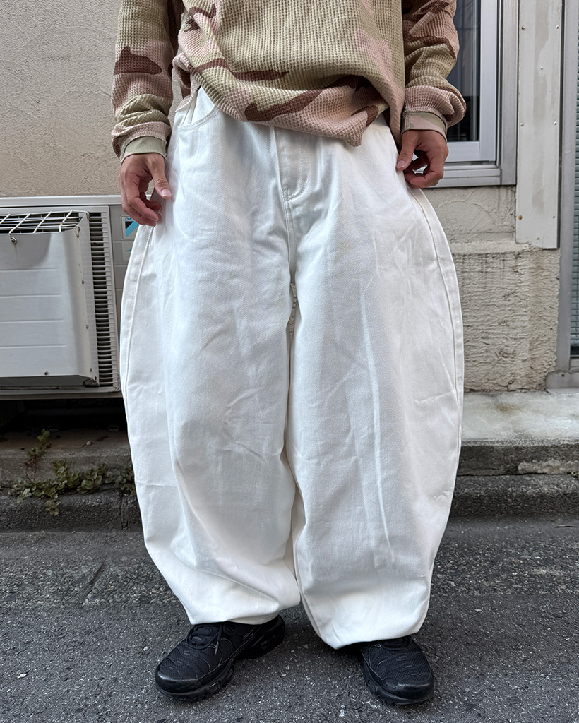 バルーンコットンパンツ