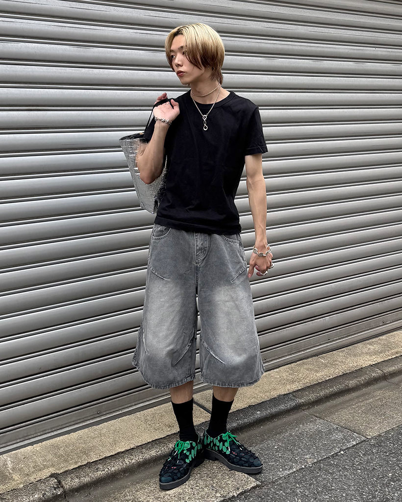 パンツ michi ストライプストレートスラックス | ファッション通販サイト NUGU