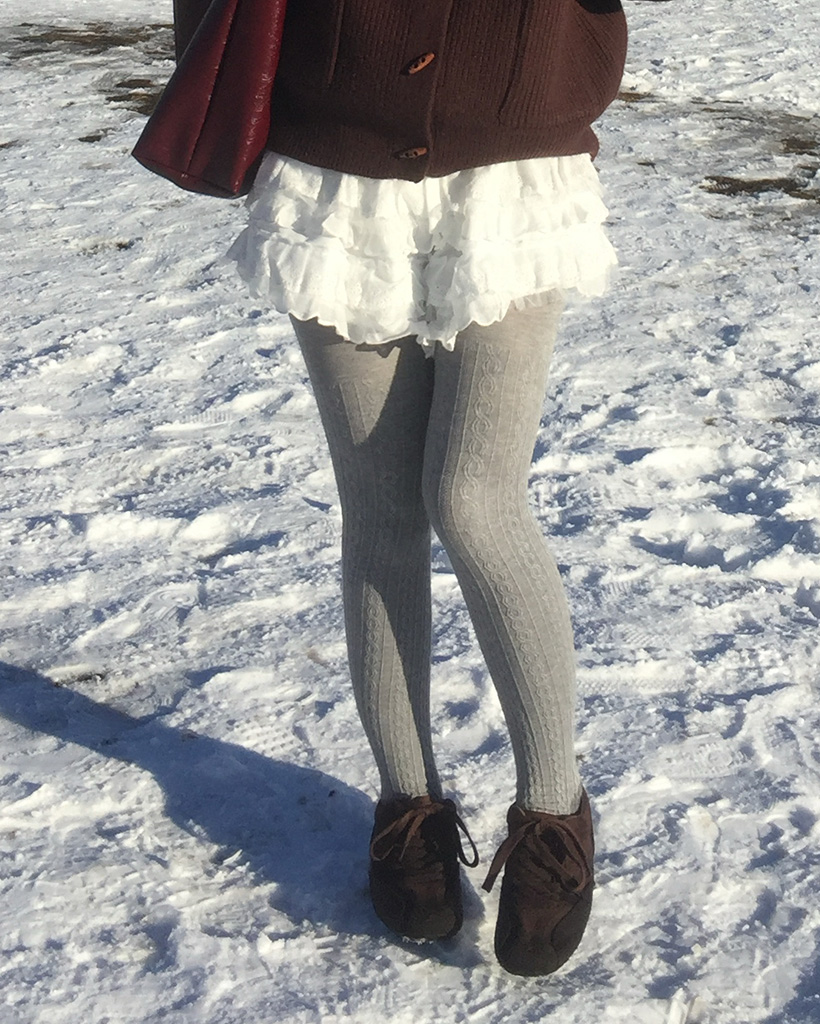 レースショートパンツ