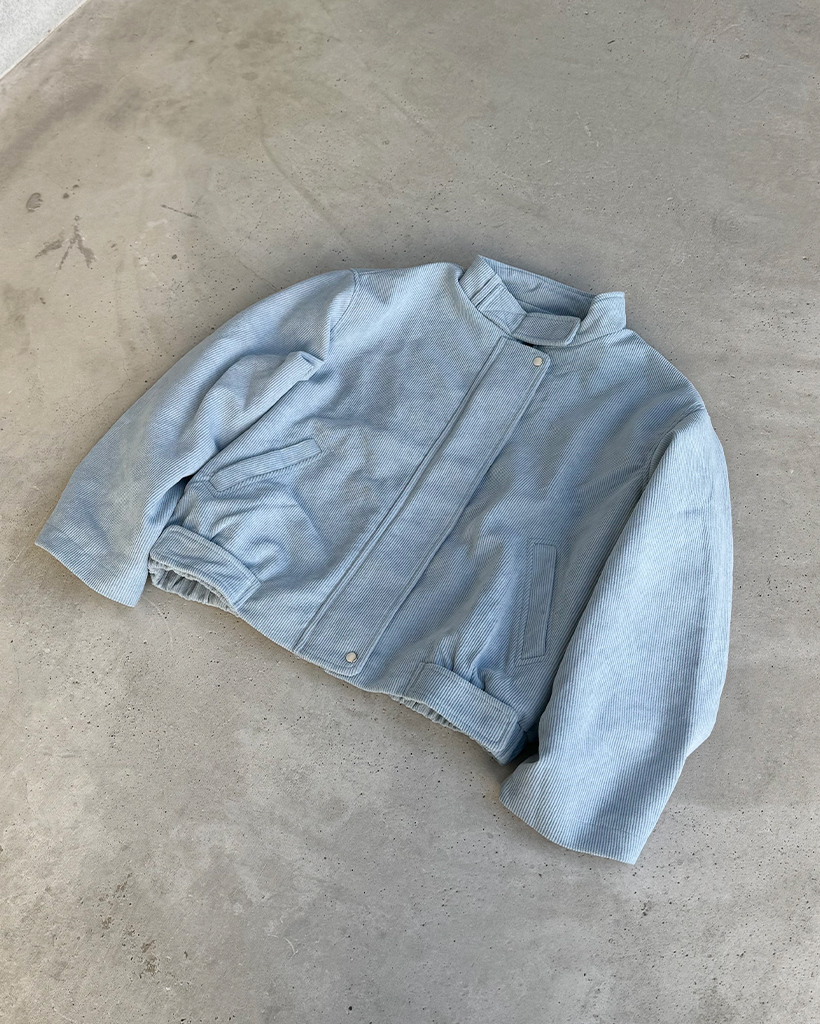 (ユニセックス)コーデュロイブルゾン