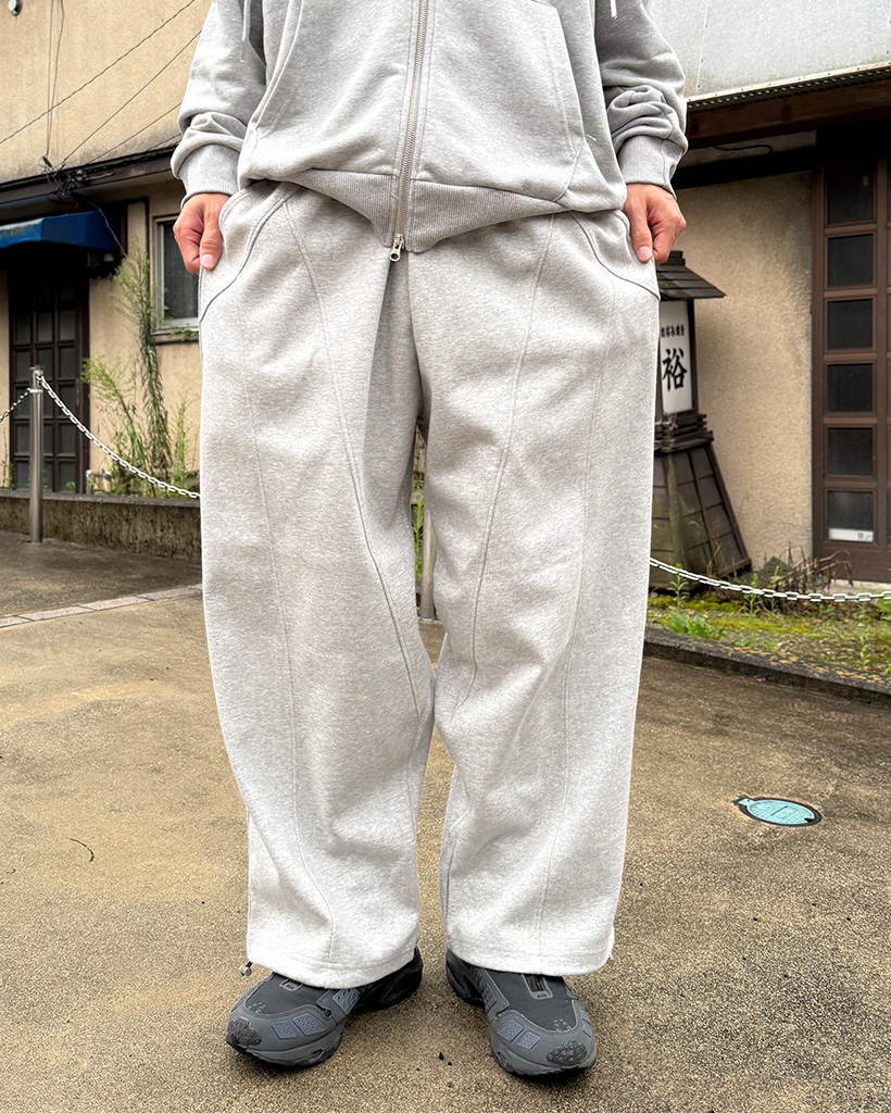 PGGパンツ RTEG/R.ストーンジップスウェットパンツ | adamsJUGGLER