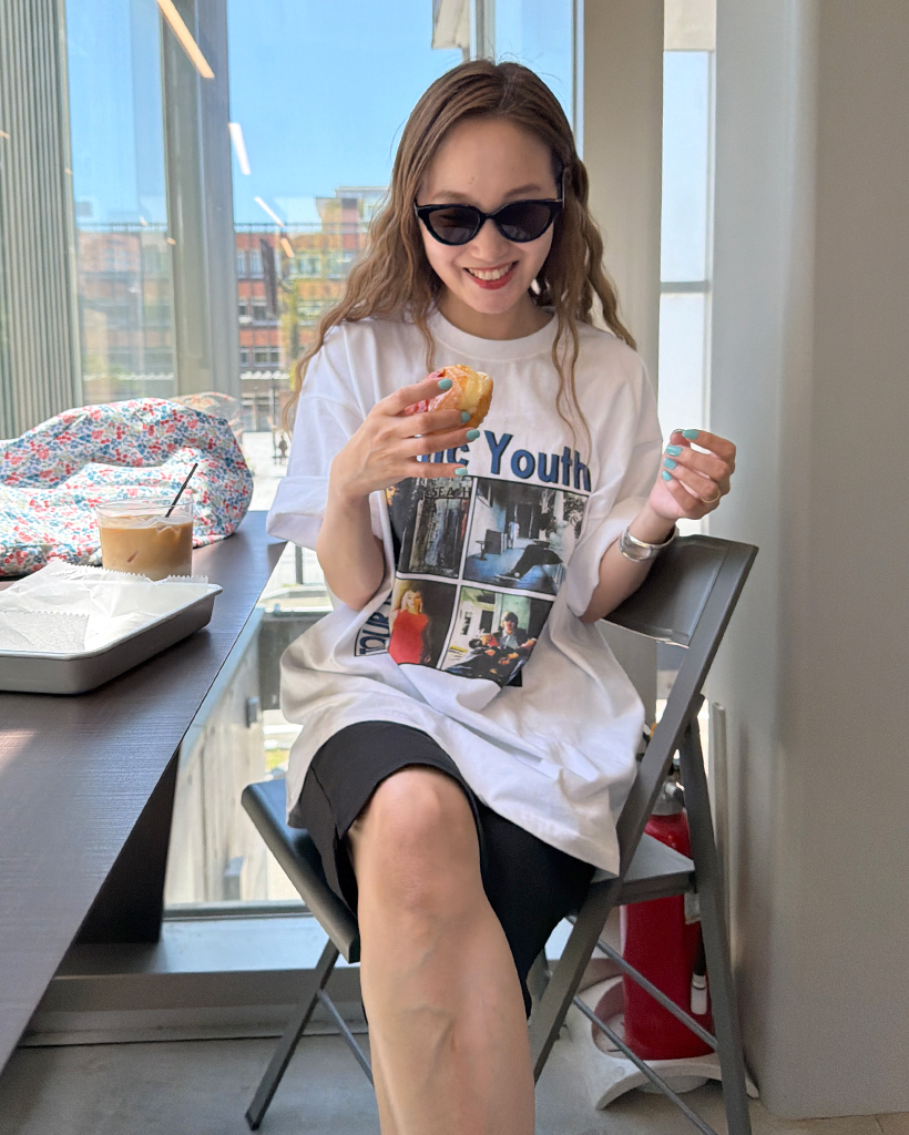 （ユニセックス）フォトプリントハーフスリーブTシャツ