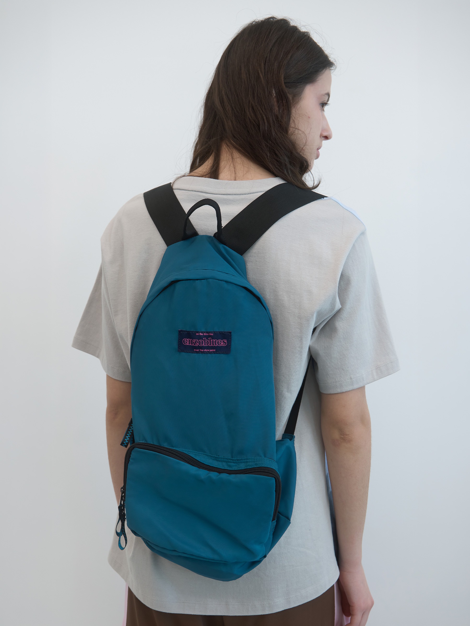 Mountain Packable Backpack (Teal Green)