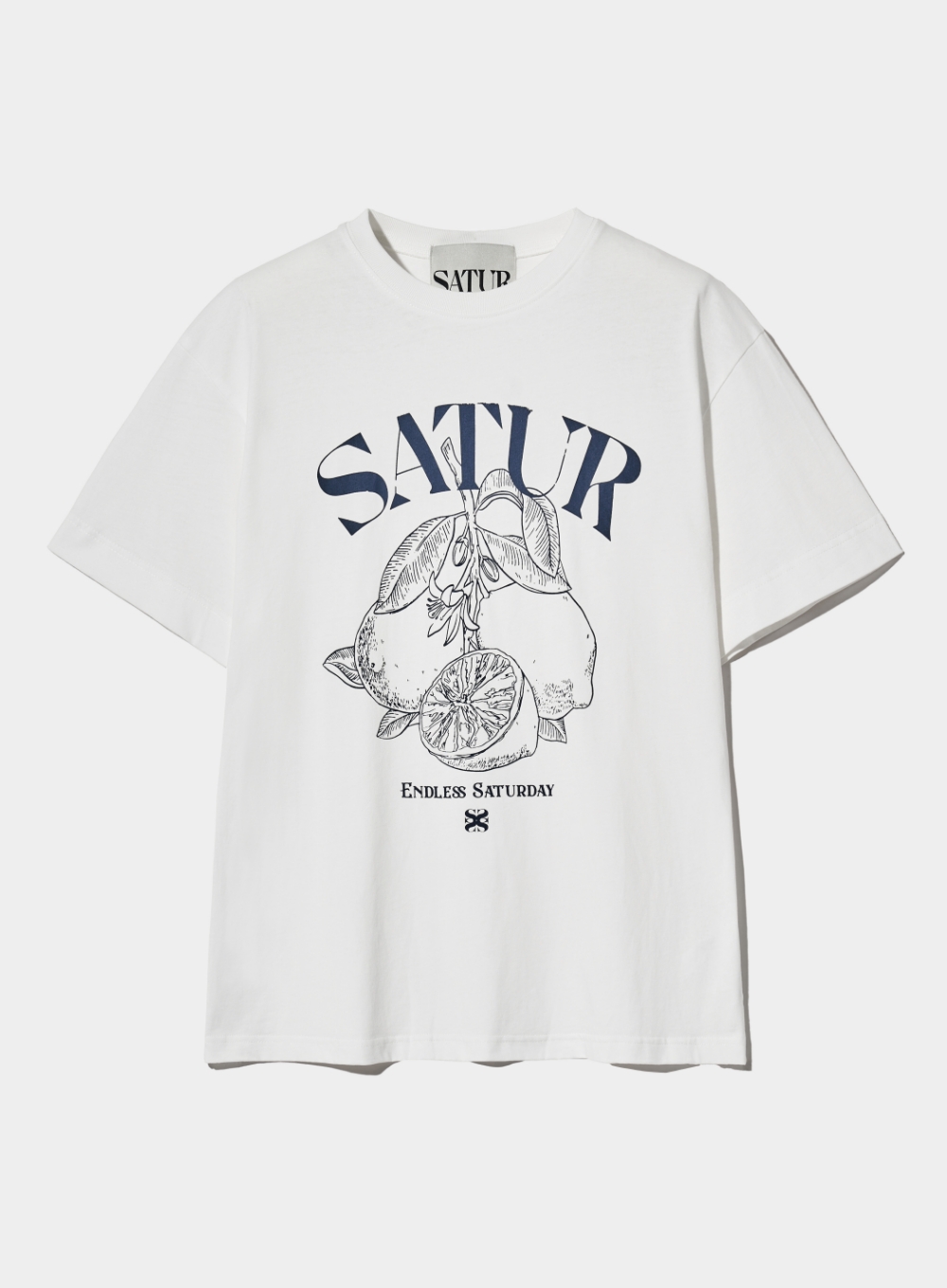 【SATUR】 Capri Citron Drawing Summer Graphic T-Shirt MUSINSA公式 | SATUR Capri Citron Drawing Summer Graphic