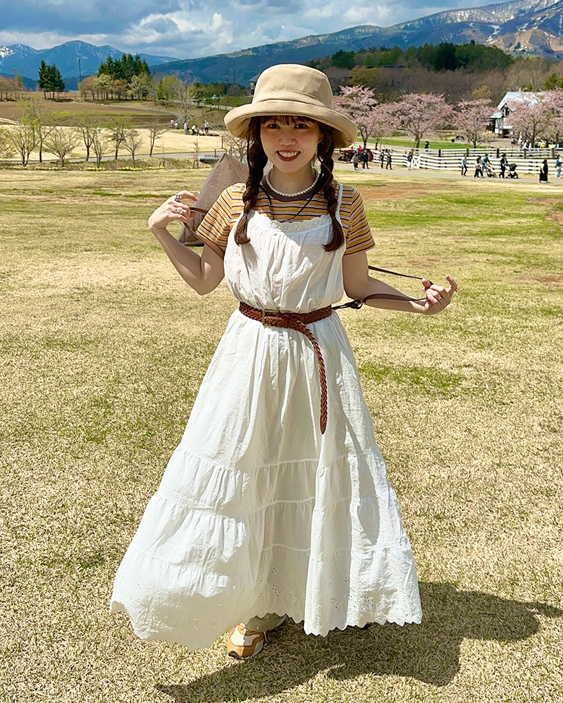 シフォンフリルマーメイドロングワンピース（ワンピース