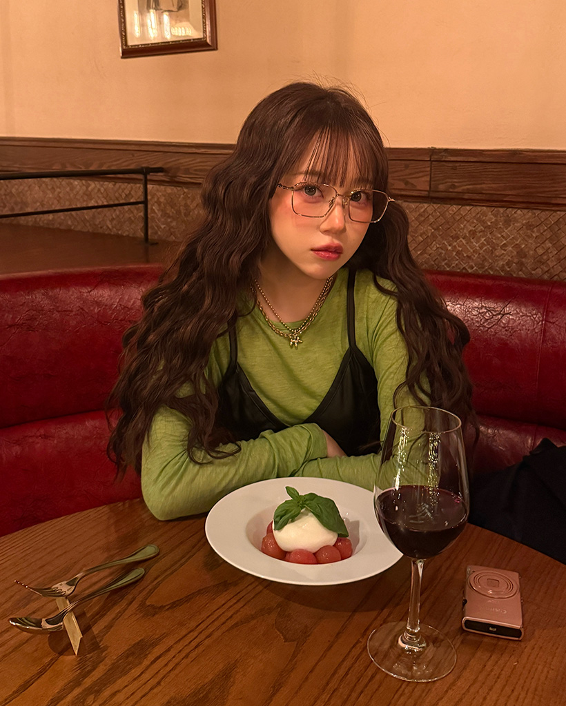 カラフルロングスリーブトップス