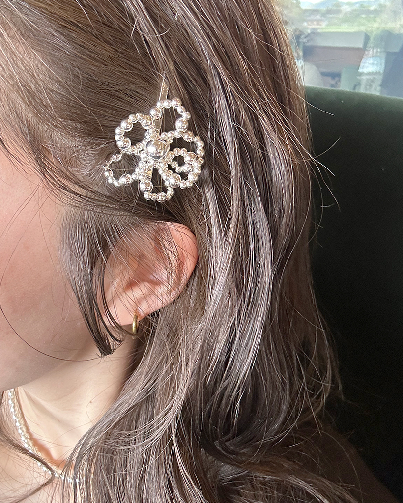 楽天市場】【peekaboo-baby/kids】Daisy hairpin ヘアピン お花
