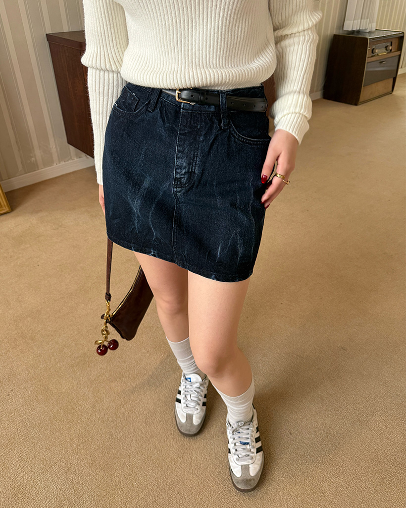 デニムミニスカート