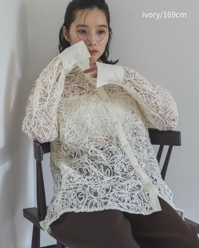 コードレースシアーシャツ | ファッション通販サイト NUGU