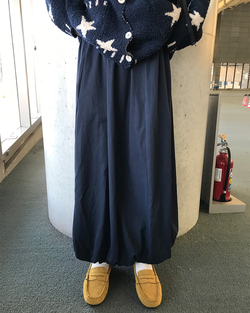 バルーンロングスカート