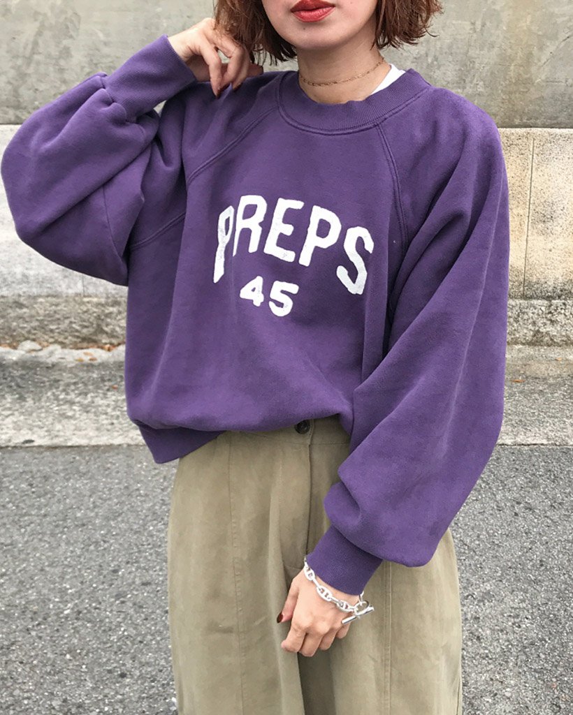 レタリングスウェット