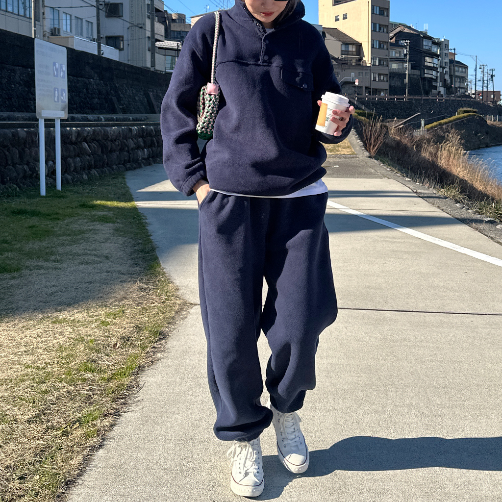 [BEST 50](ユニセックス)フリースポケットパンツセット