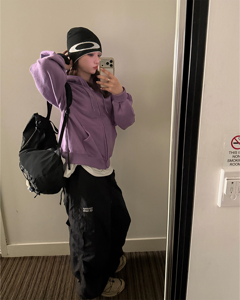 ウォッシュドフードジップアップ