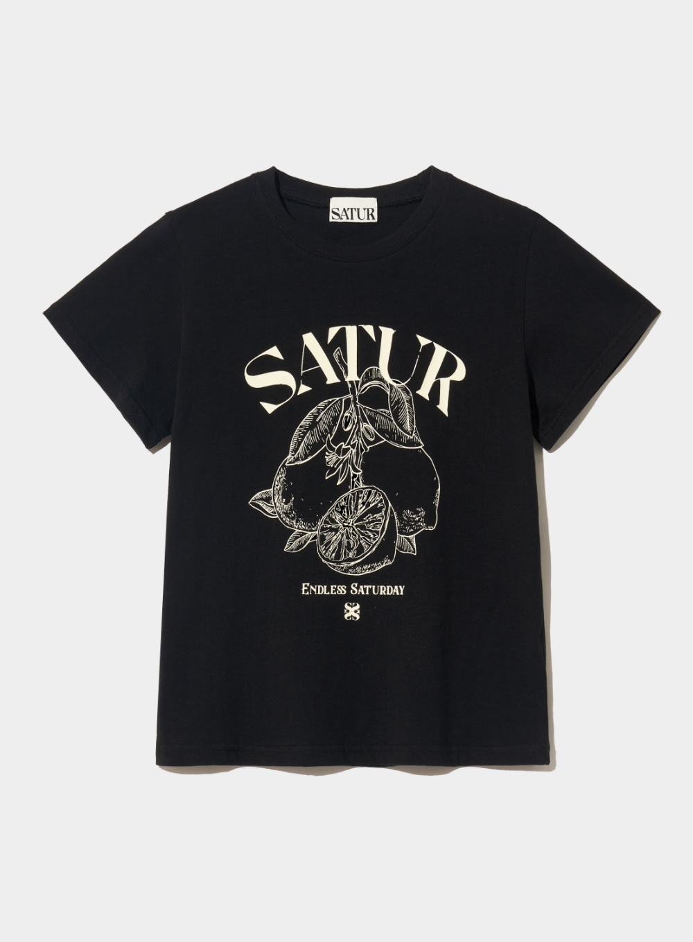 Tシャツ・カットソー SATUR [Park Gyu-young PICK] (W) Capri Citron Drawing Summer MUSINSA | SATUR Capri Citron Drawing Summer Graphic Short
