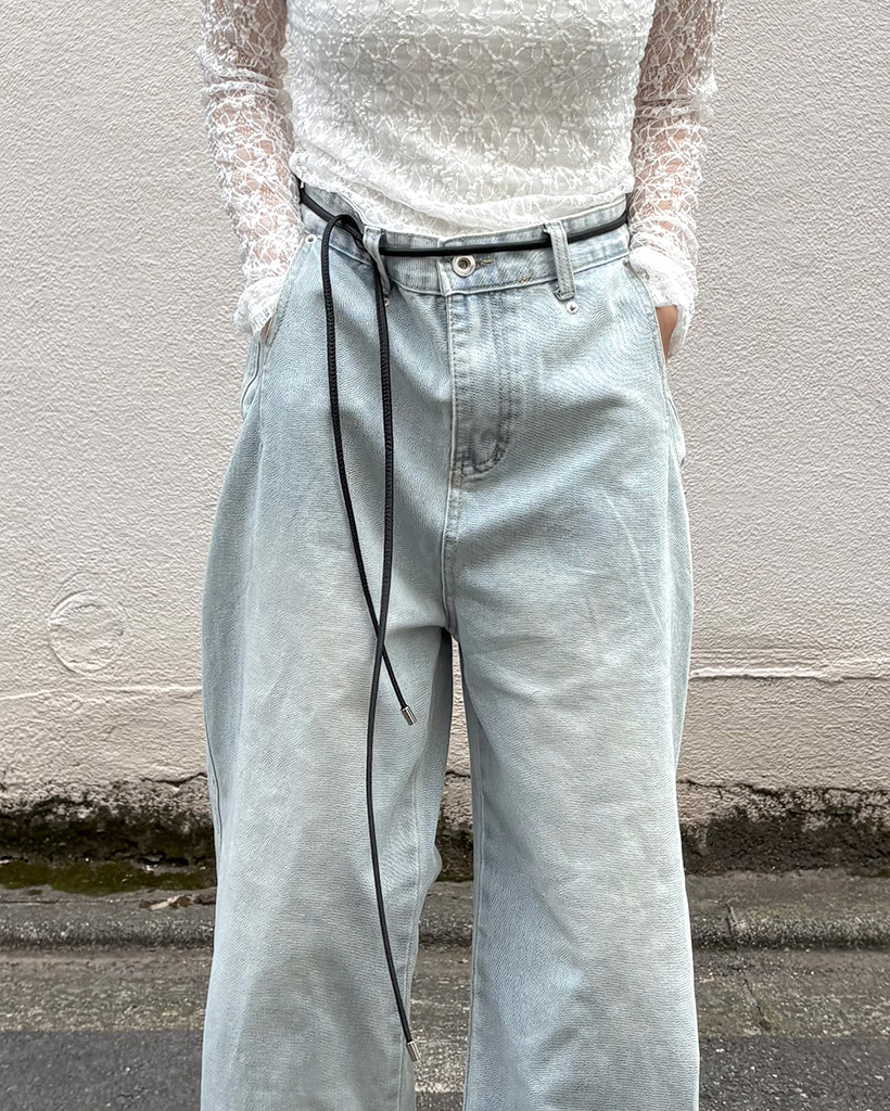 ソフトレザーコードベルト | ファッション通販サイト NUGU