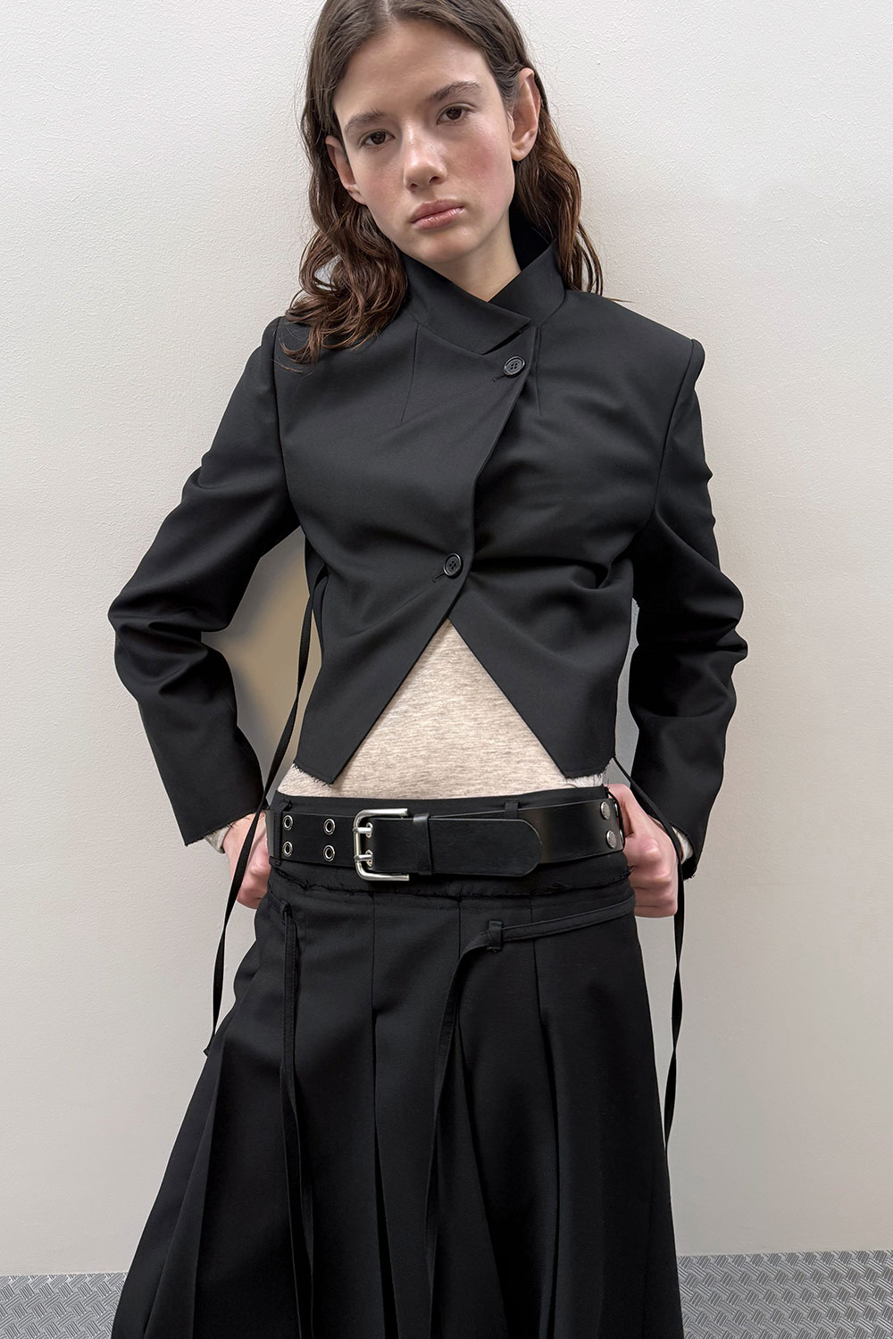 SOFT BASIC TEE - oatmeal