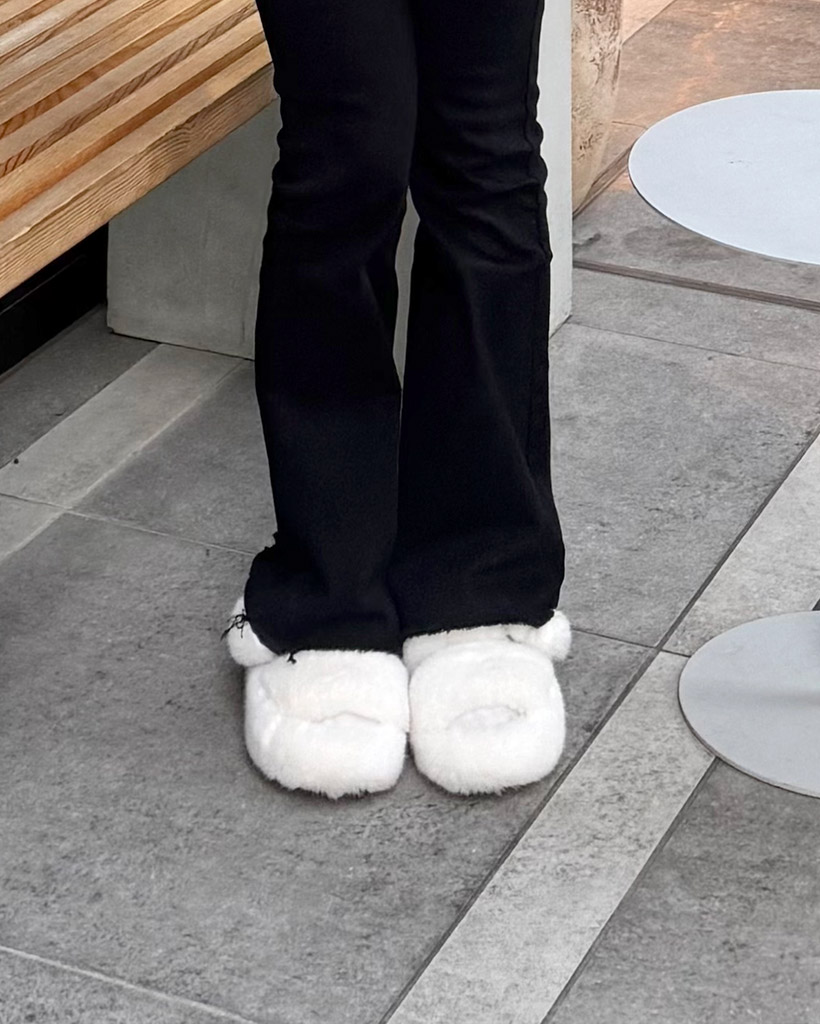 フェイクファースリッパ