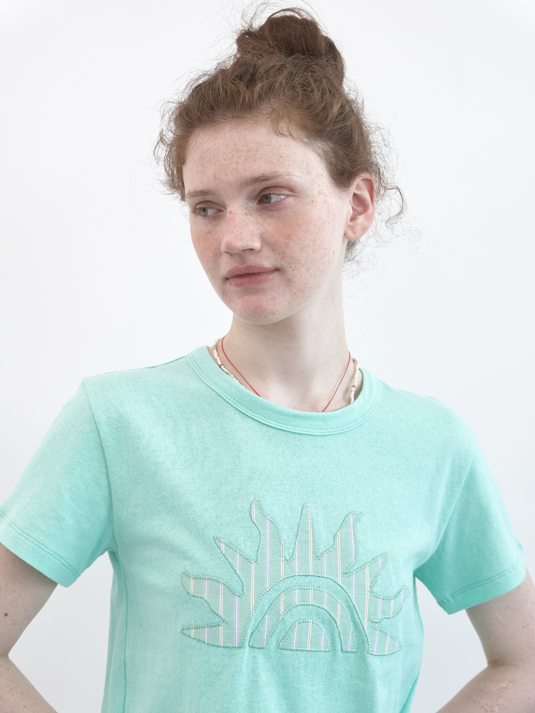 Striped Sunrise T-shirt (Mint)