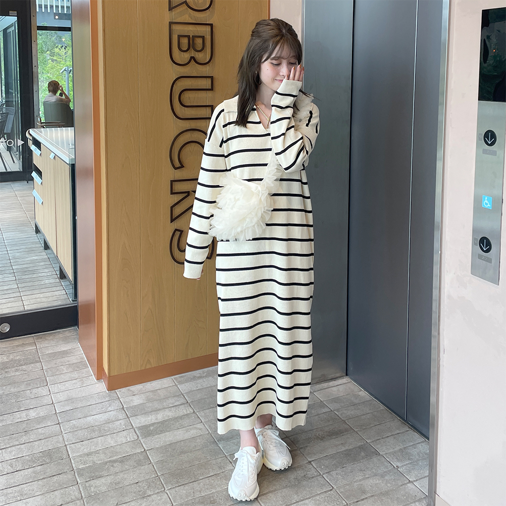 レディース ロングジョン maribu ロングボーダー レディース ロングジョン maribu ロングボーダー ロングジョン