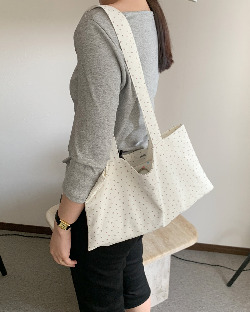 フラワーエコバッグ