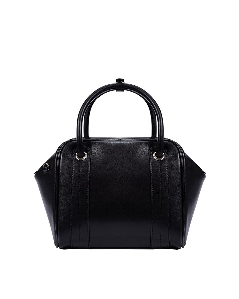 BRIGHTING 黒 バッグ ボディバッグ_横型 - 姫路黒桟革オンラインショップ